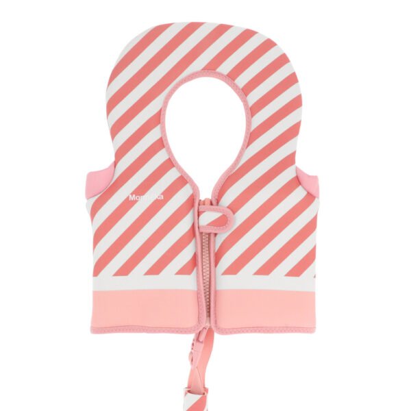 Chaleco Flotador de Aprendizaje Rayitas Rosa Monnëka para bebé - vista 2