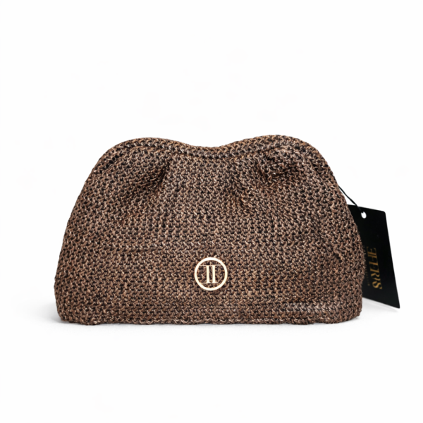 BOLSO BEADS CARAMEL - EFFERRI - vista 3