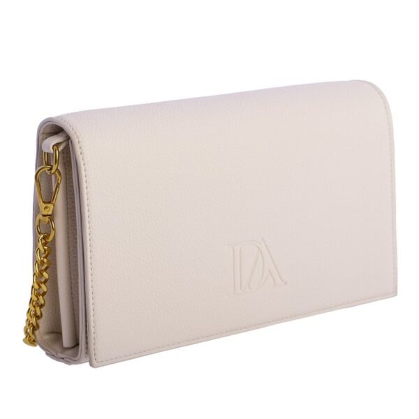 Bolso bandolera mini Don Algodon marfil Marbella evento