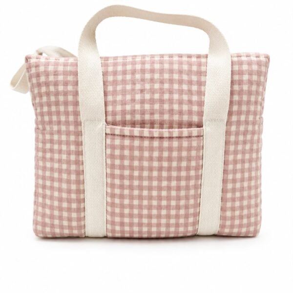 BOLSO PANERA VICHY ROSA